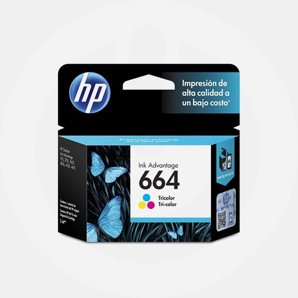 Cartucho HP 664 C